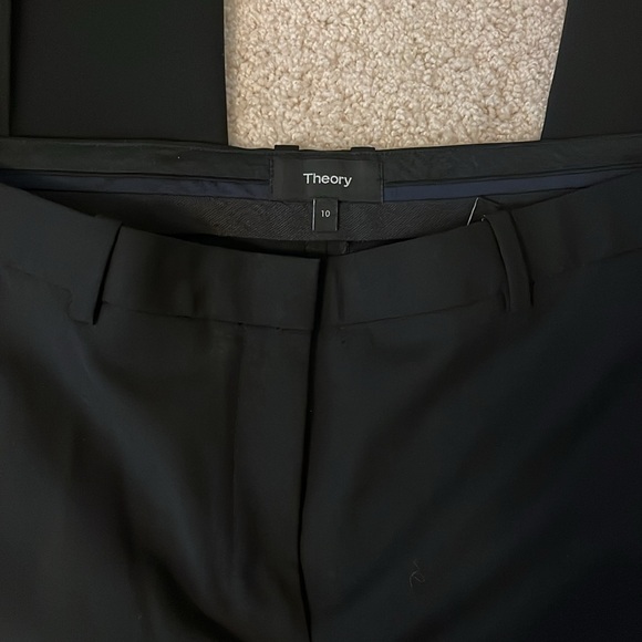 Theory Demitria 4 stretch-wool flared pants - Picture 6 of 7